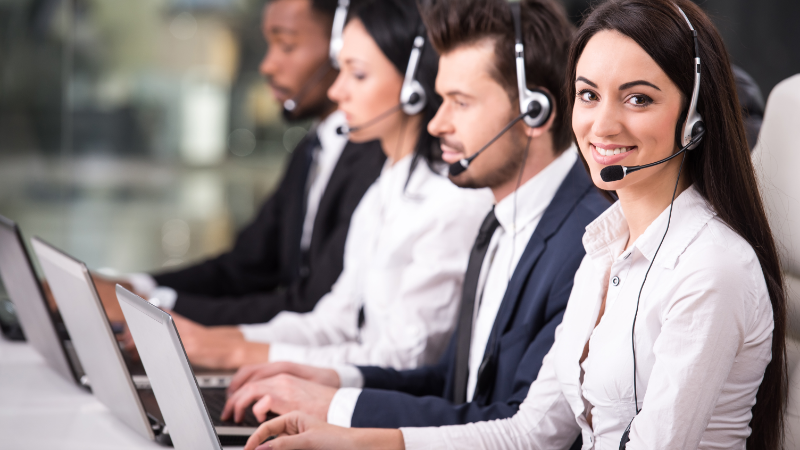 Call center overplace